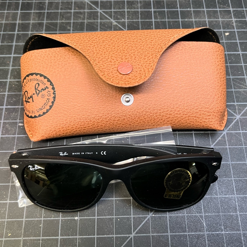 Rayban new wayfarer glasses. Brand new, never worn.